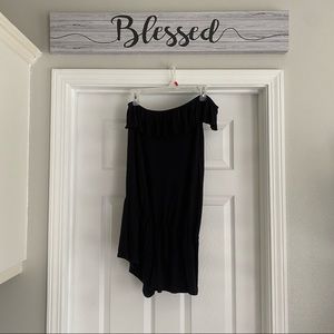 VICTORIAS SECRET Off The Shoulder 1 Arm Romper